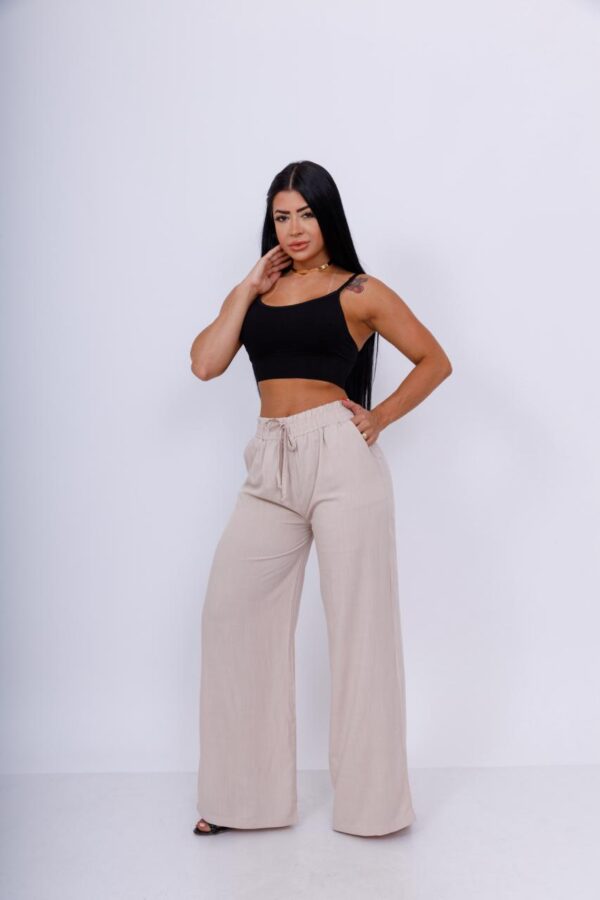 Calça Viscolinho Pantalona - Image 2