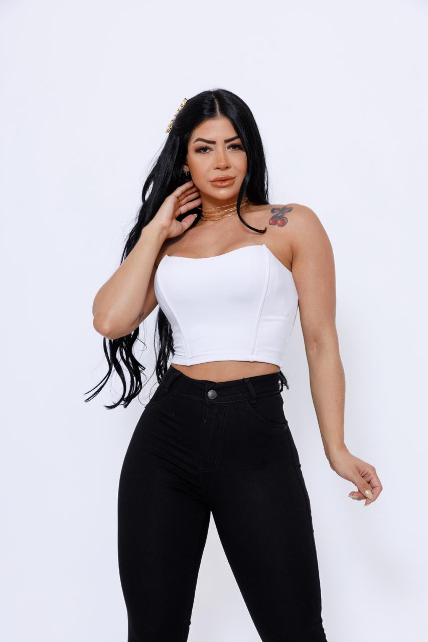 Calça Boot Cut Preta
